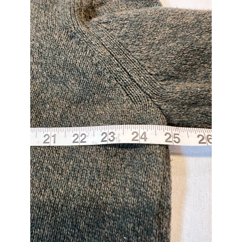 Banana Republic Men's XL Sweater Wool Blend Shawl Neck Pullover Toggle Fastener